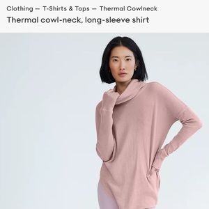 The Group by Babaton Aritzia Thermal Cowlneck Mauve
